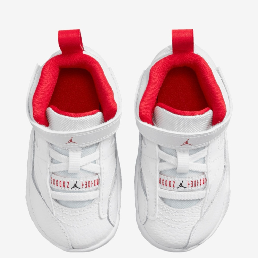 Toddler Jordans- Jumpman Two Trey, size 6C, white & red, multiple sizes avail